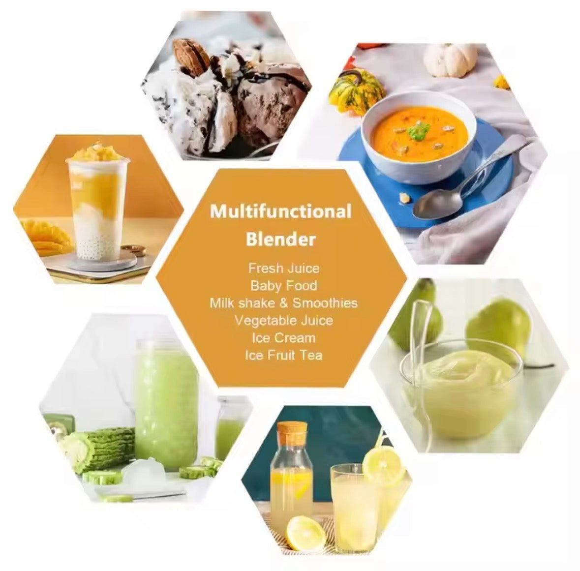 Portable Electric Juicer Blender